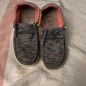 Hey Dude Women's Multicolor Knit Flats